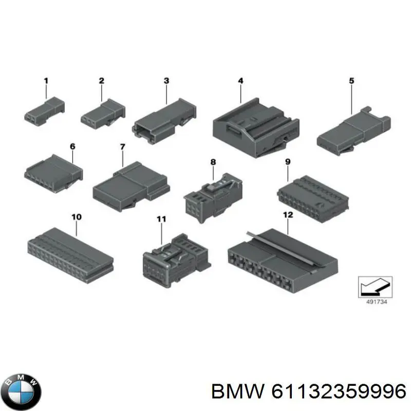 61132359996 BMW 