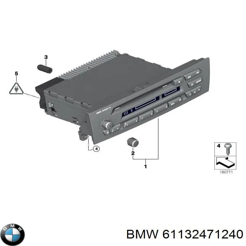  BMW 61132471240