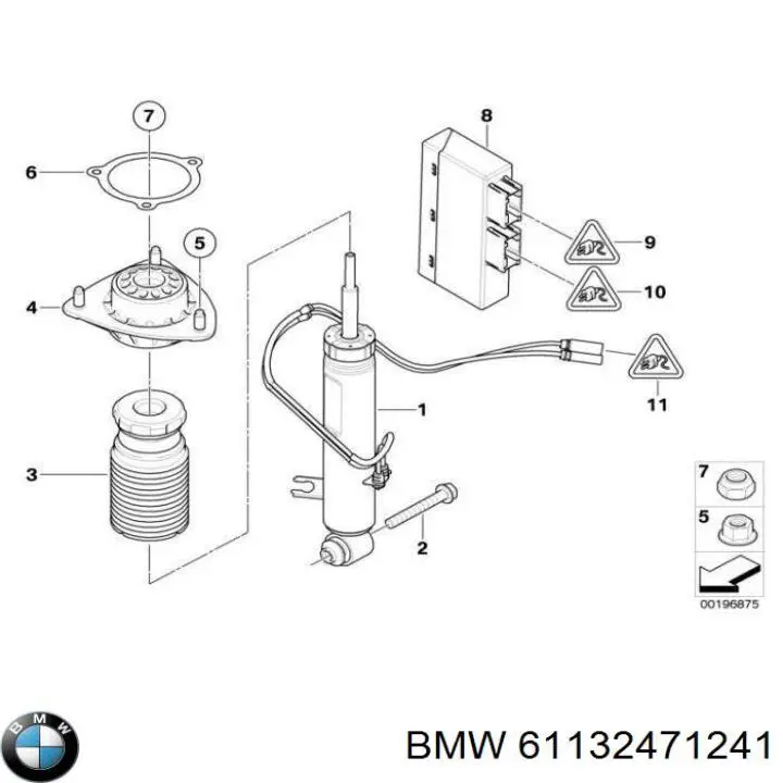Болт піддона BMW 8364656