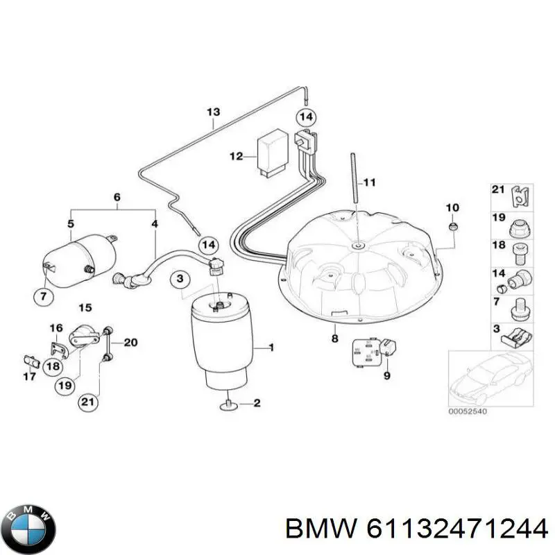  61132471244 BMW