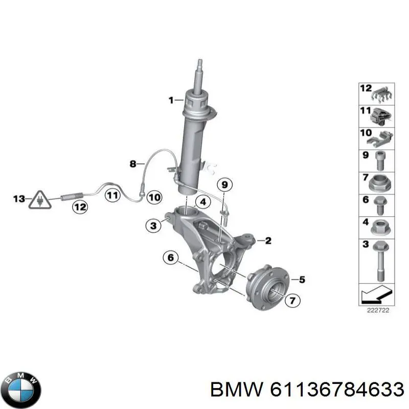 61136784633 BMW 