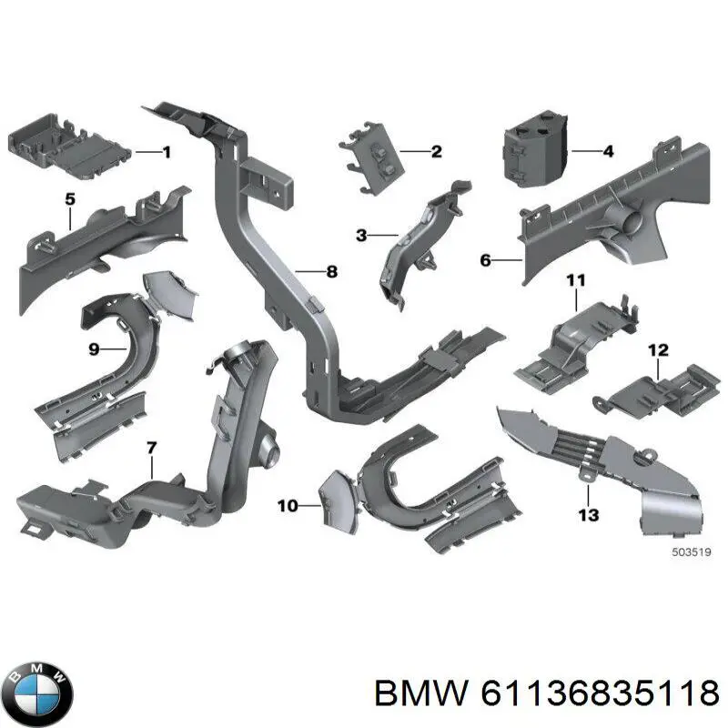 61136835118 BMW 