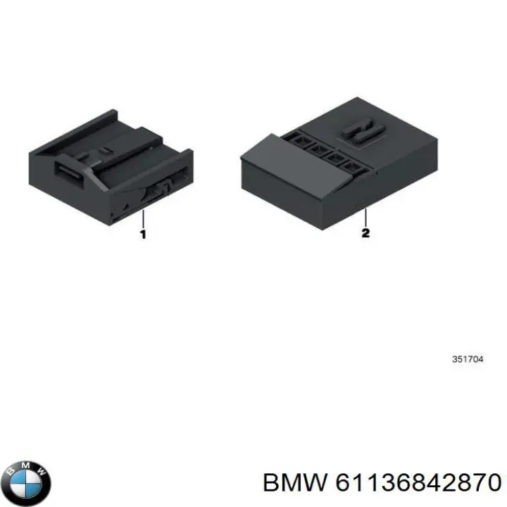 61136842870 BMW 