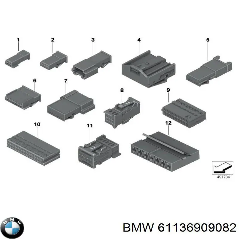 61136909082 BMW 