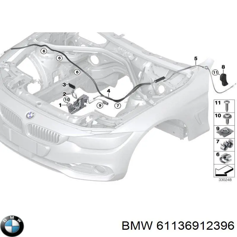 61136912396 BMW 