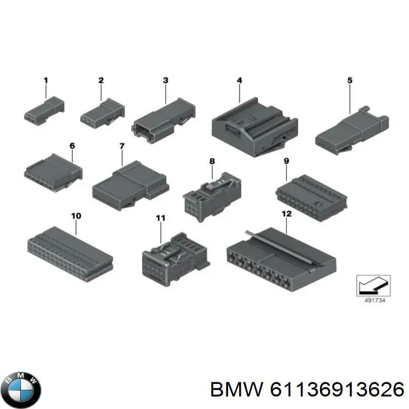 61136913626 BMW 