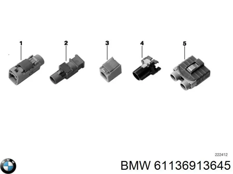  BMW 61136913645 ціна, від 4.17 USD