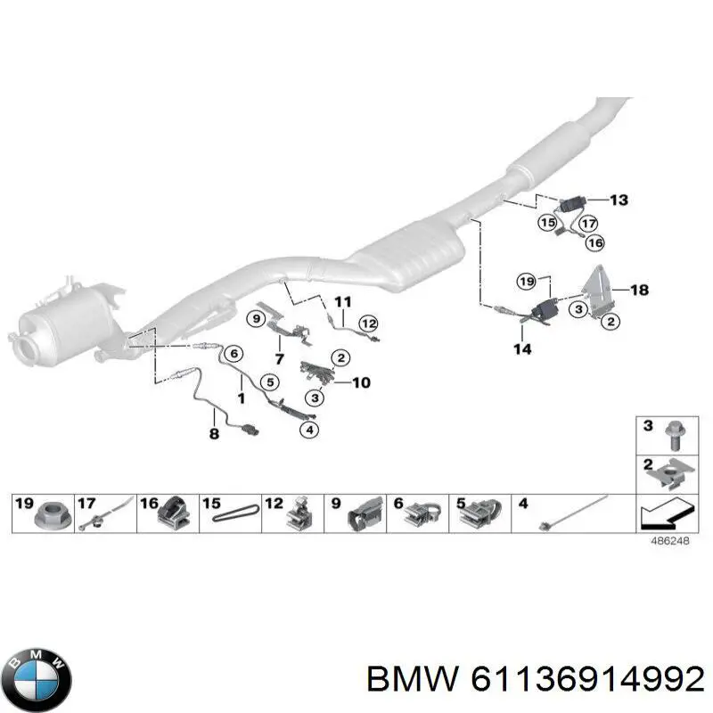 61136914992 BMW 
