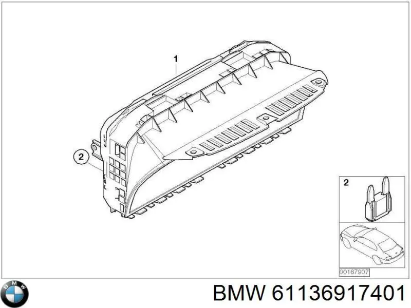 61136917401 BMW Запобіжник
