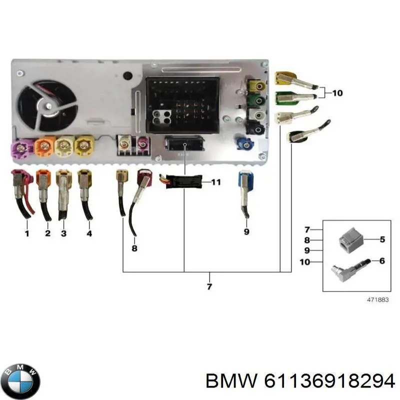 61136918294 BMW 