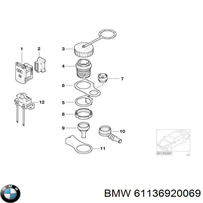  BMW 61136920069 ціна, від 5.52 USD