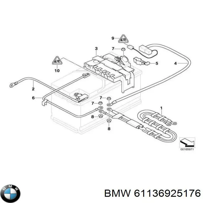  BMW 61136925176 ціна, від 3.87 USD