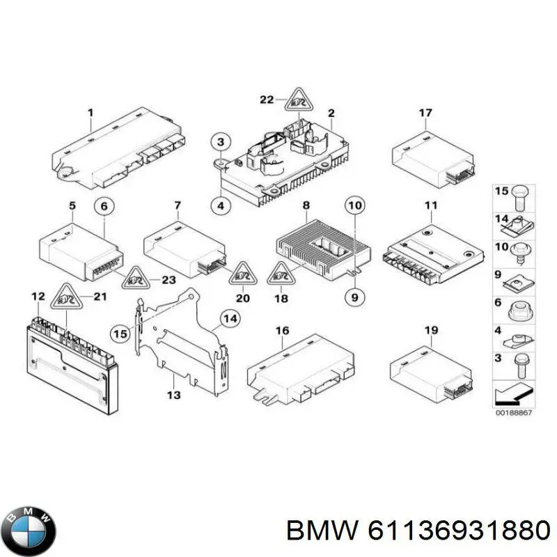 Купити 61136931880 BMW 