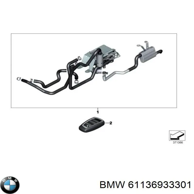 61136933301 BMW 