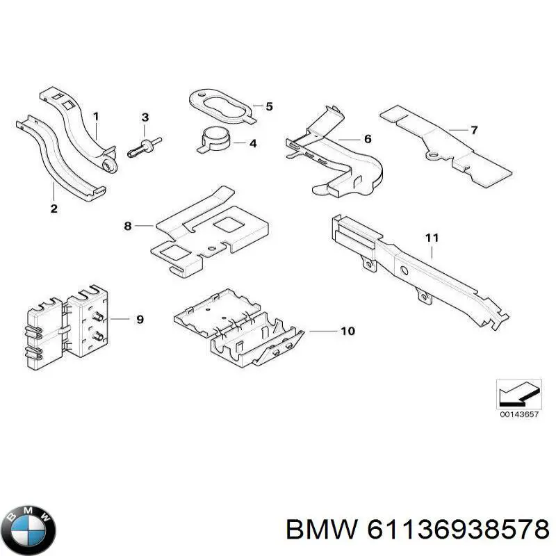 61136938578 BMW 
