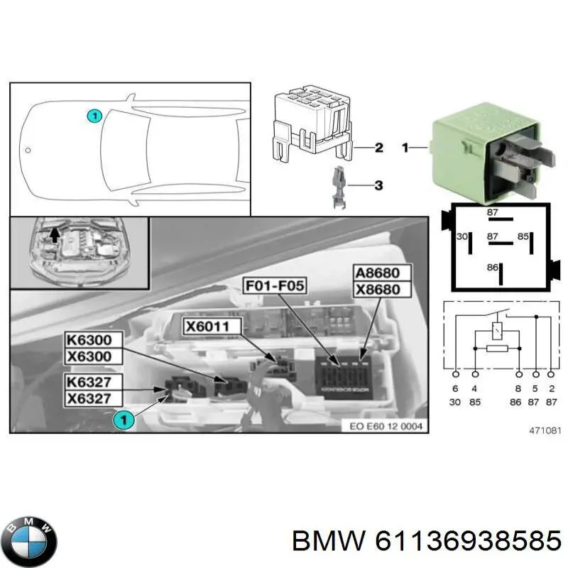  61136978337 BMW