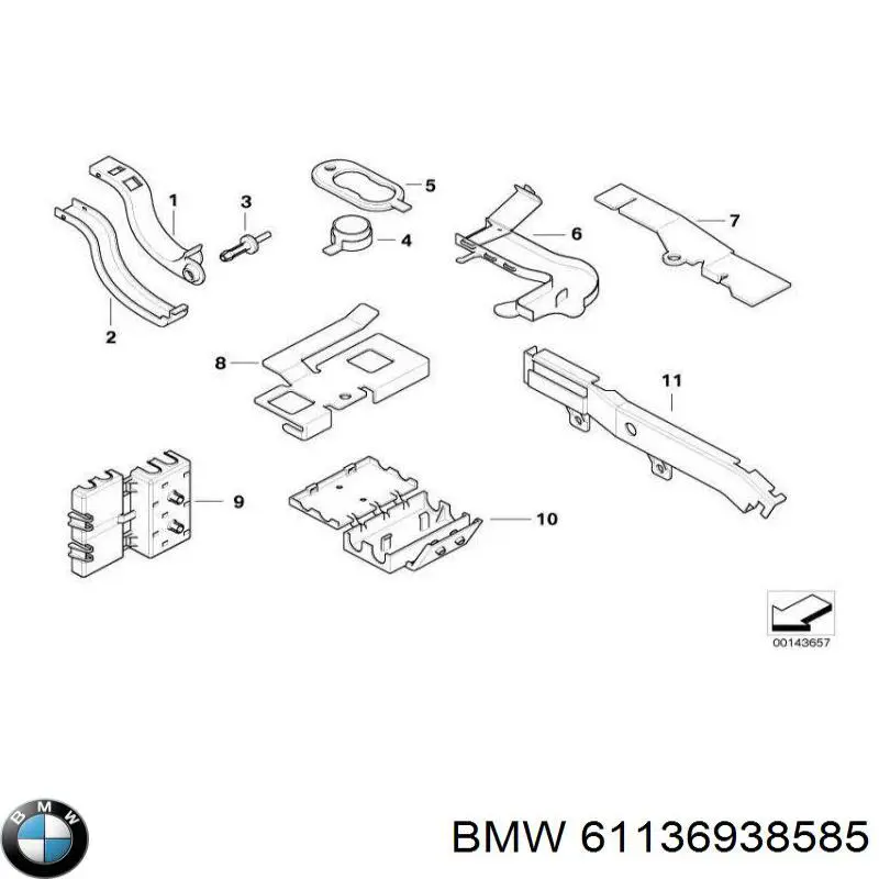 61136978337 BMW 