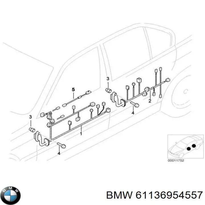 61136954557 BMW 