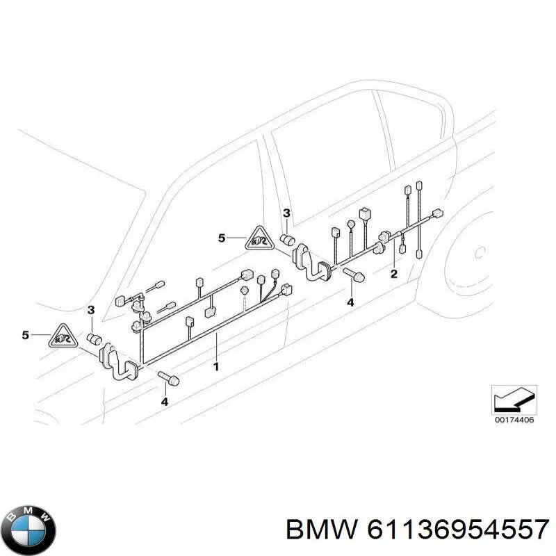 Купити 61136954557 BMW 