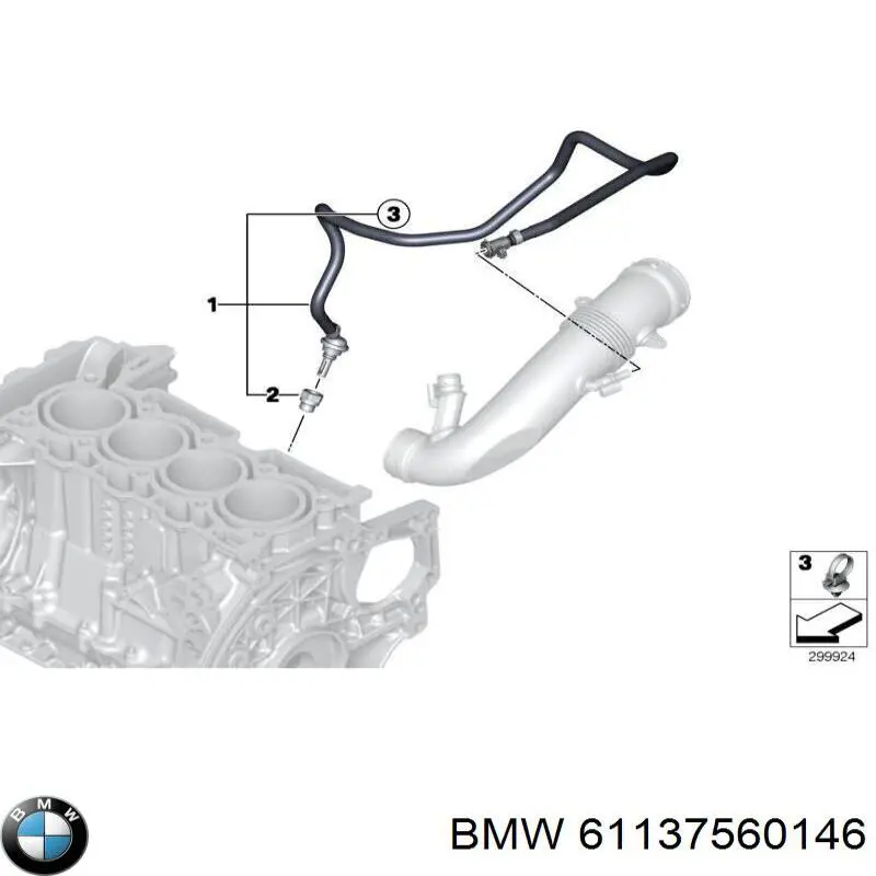61137560146 BMW 