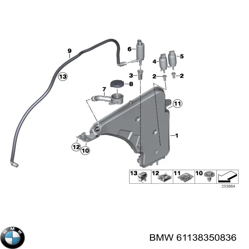 61138350836 BMW 