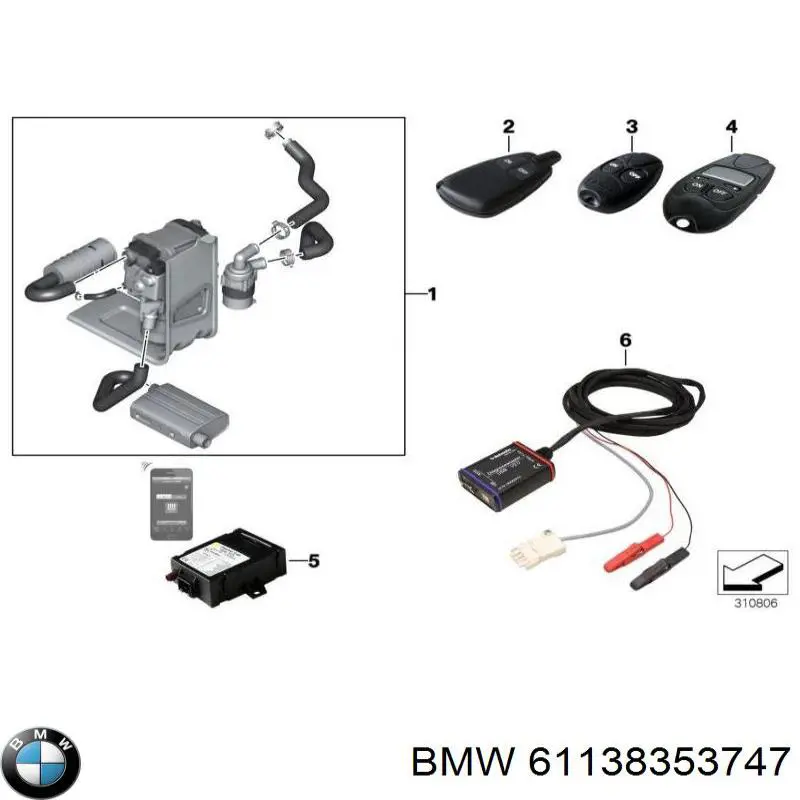  61138353747 BMW