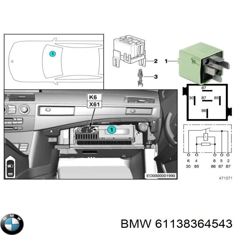 93BG14A094DA Ford Запобіжник
