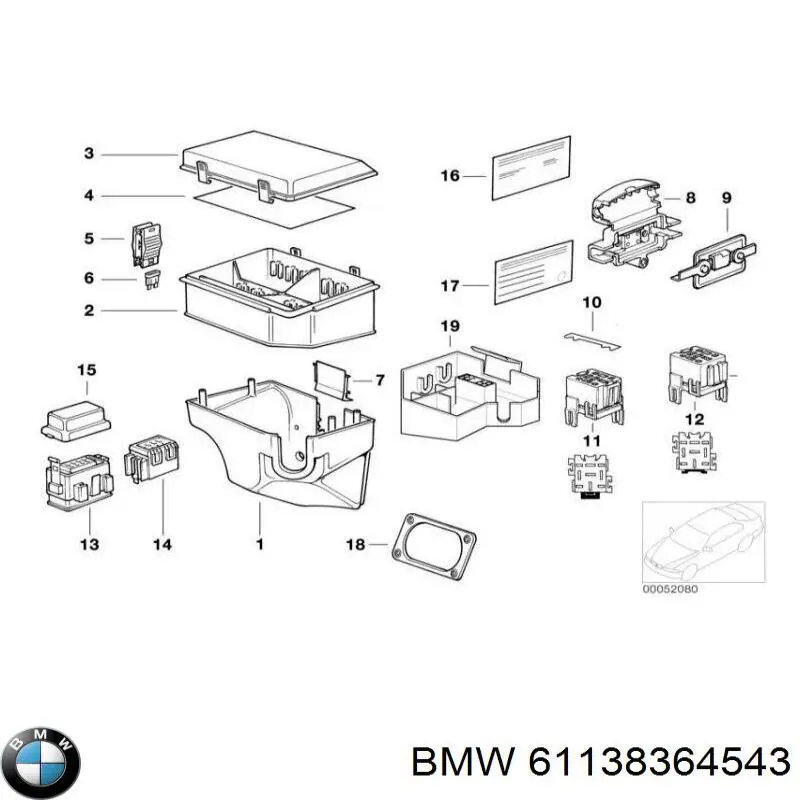 Купити 93BG14A094DA Ford Запобіжник