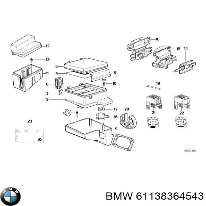 Запобіжник 93BG14A094DA Ford
