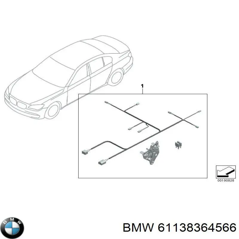  BMW 61138364566 ціна, від 2.25 USD