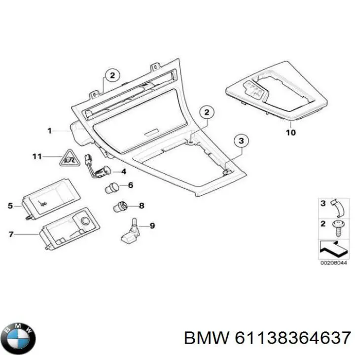 61138364637 BMW 
