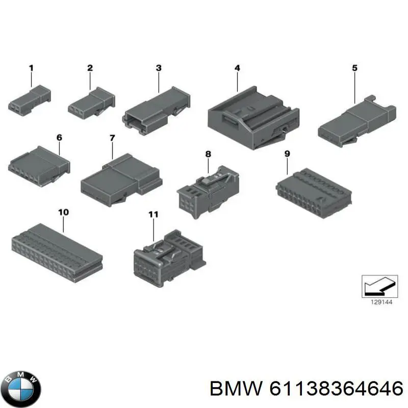 Пробка піддона двигуна 61138364646 BMW