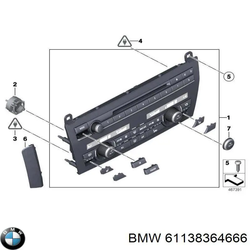 61138364666 BMW 