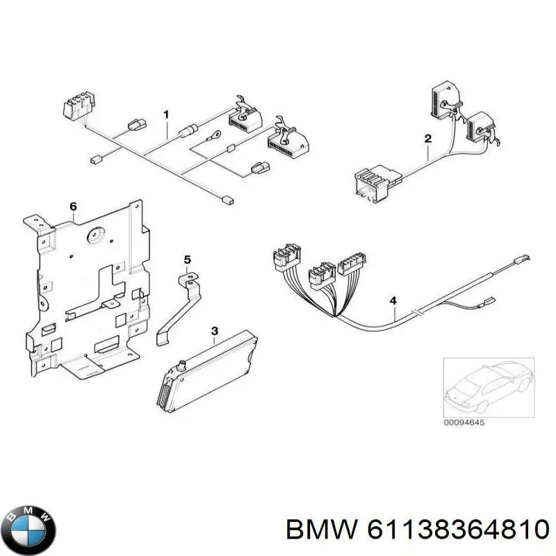 61138364810 BMW 