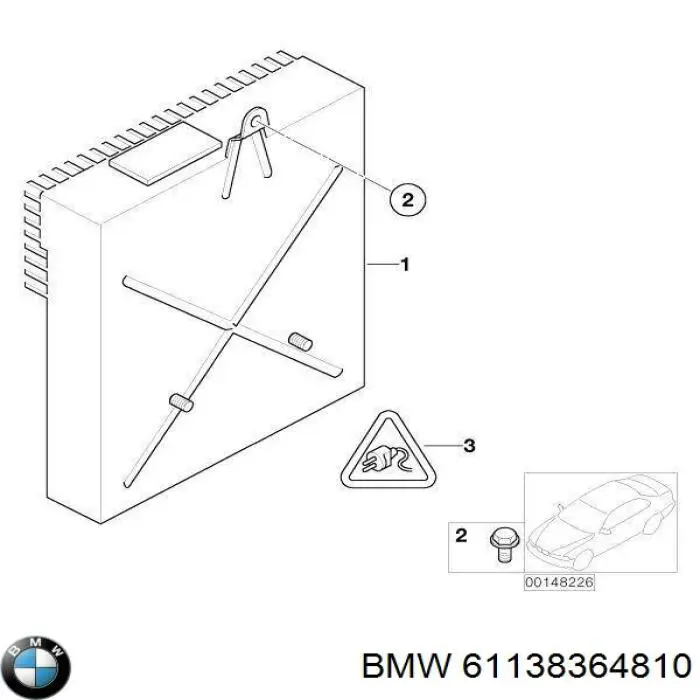  BMW 61138364810 ціна, від 3.36 USD