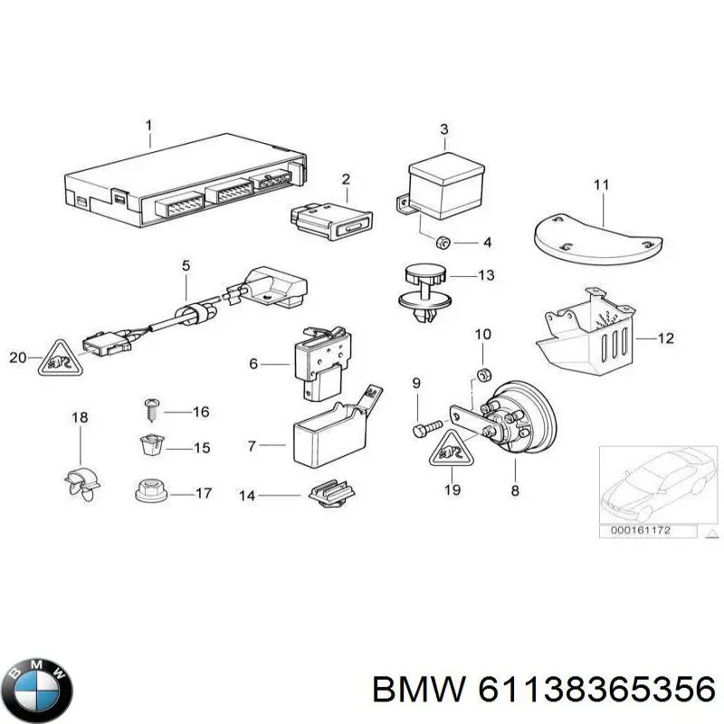  61138365356 BMW