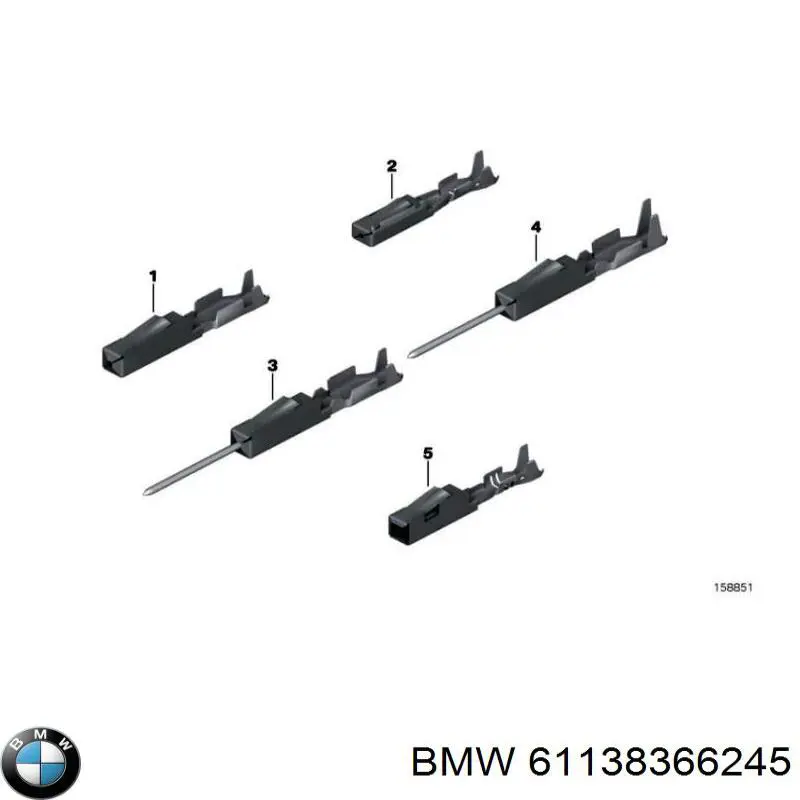  BMW 61138366245 ціна, від 0.62 USD