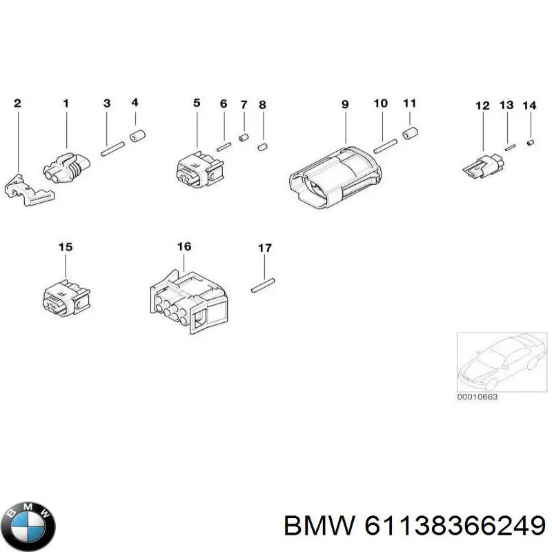 61138366249 BMW 