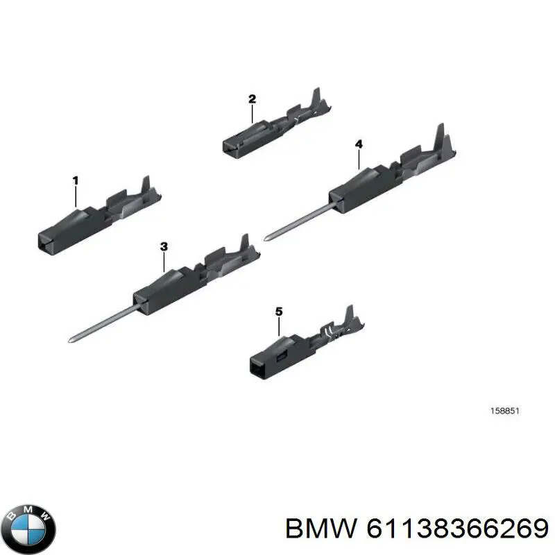 Електродроти BMW 61138366269 ціна, від 1.16 USD