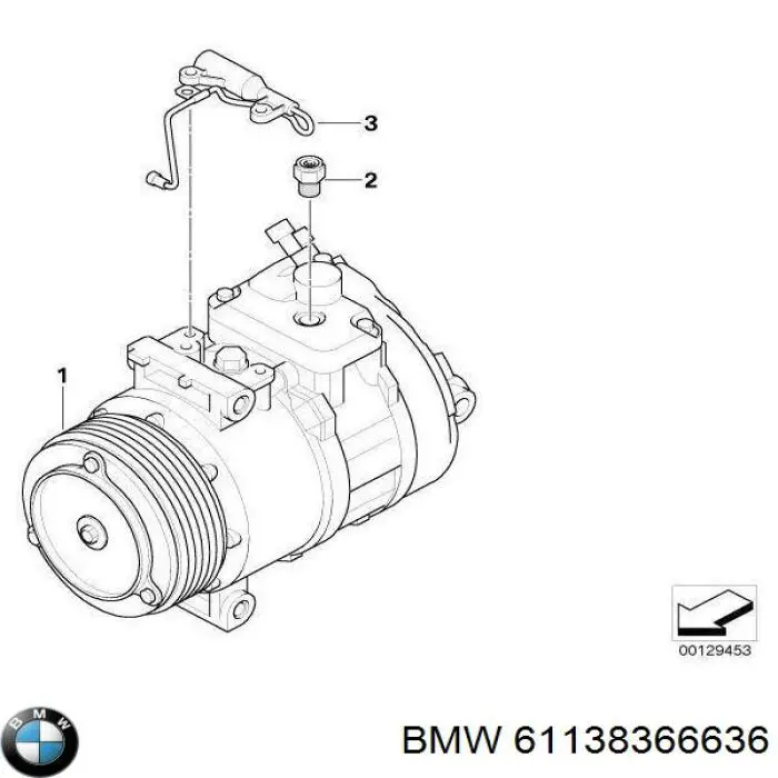  BMW 61138366636 ціна, від 5.84 USD
