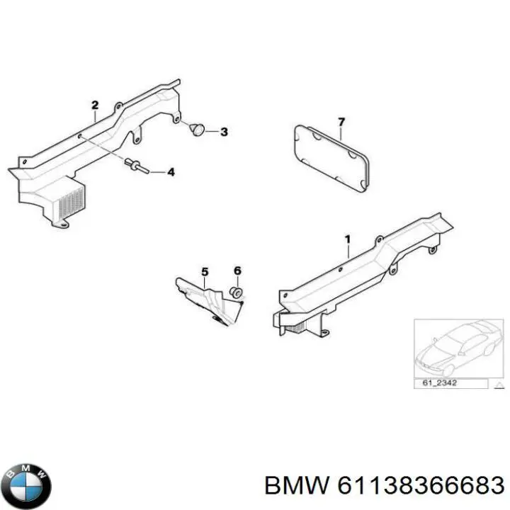 61138366683 BMW 