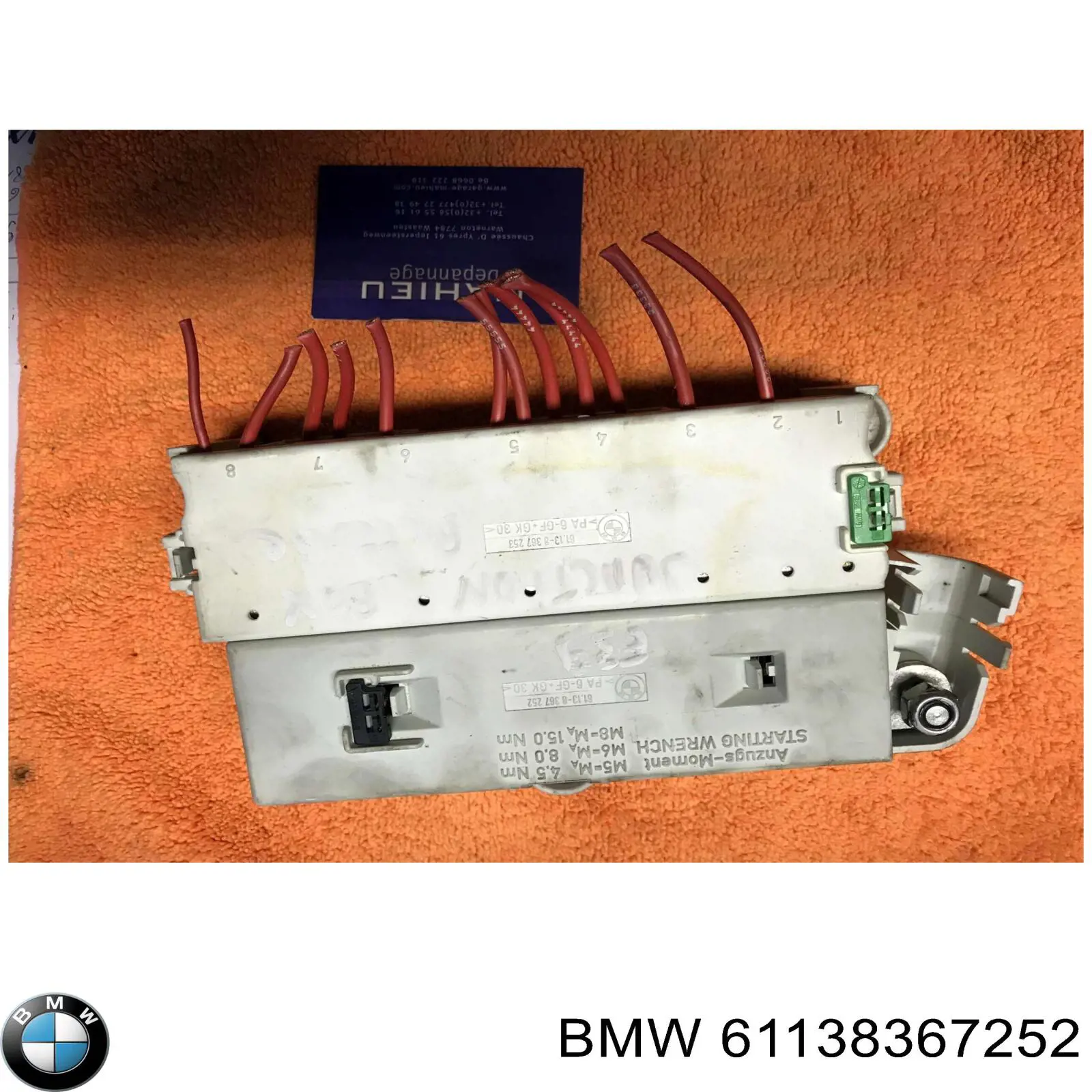 61138367252 BMW 
