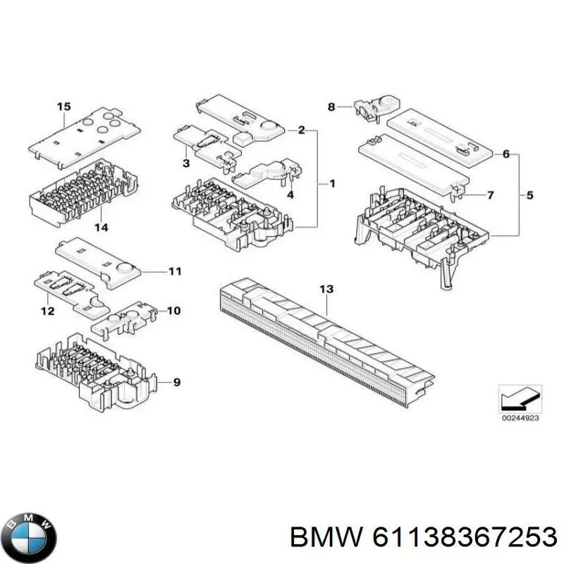 61138367253 BMW 