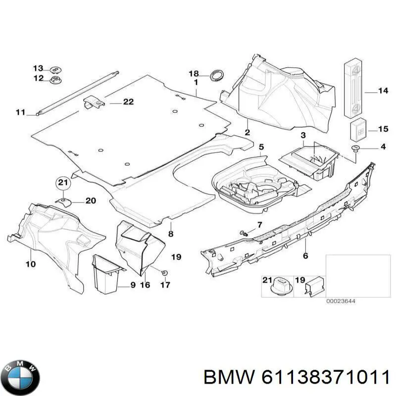 Купити 61138371011 BMW 