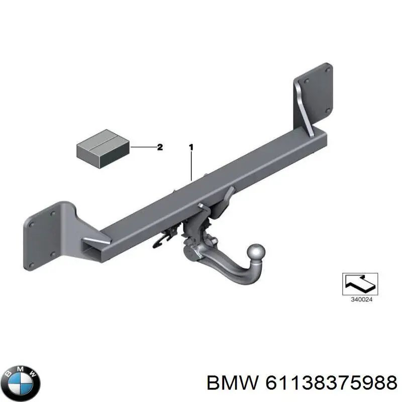  BMW 61138375988 ціна, від 0.83 USD