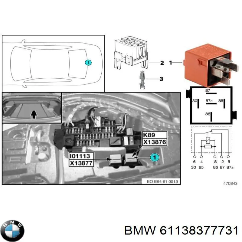 61138377731 BMW 