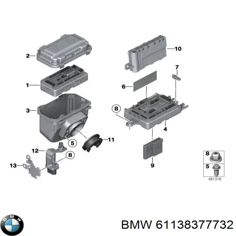 Купити 61138377732 BMW 