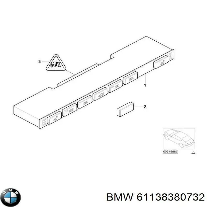 61138380732 BMW 