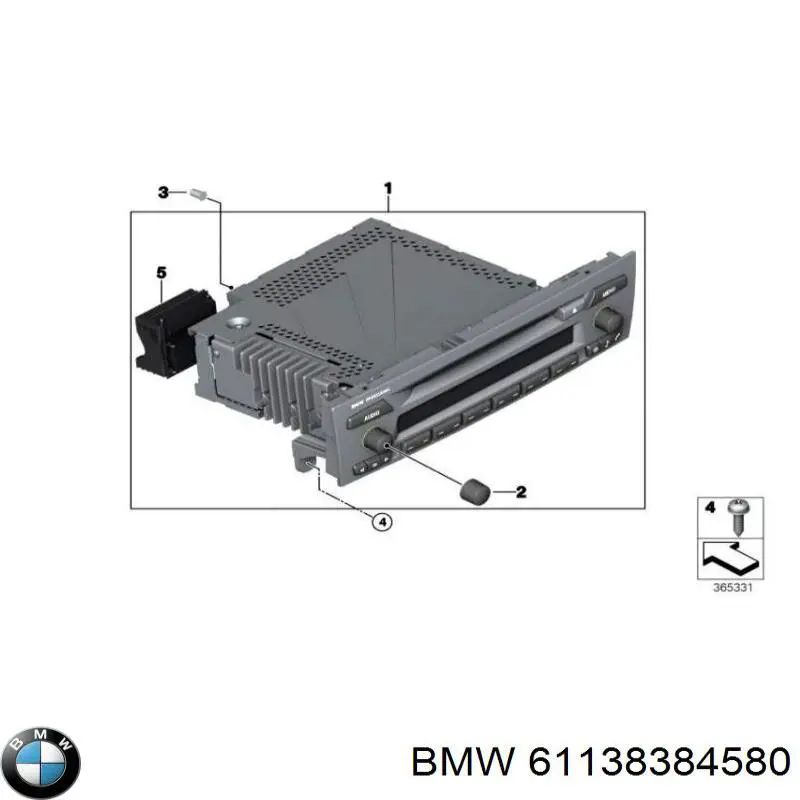  BMW 61138384580 ціна, від 3.80 USD