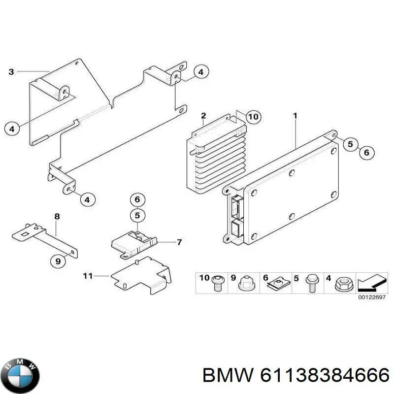 61138384666 BMW 